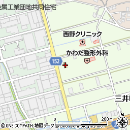 ローソン各務原三井店周辺の地図