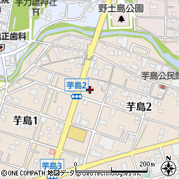 ファミリーマート岐阜芋島店周辺の地図