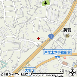 神奈川県横浜市戸塚区戸塚町3369周辺の地図