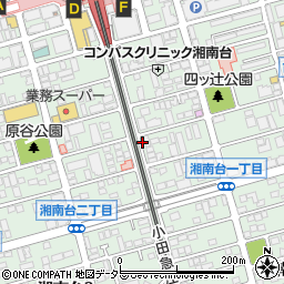 湘南台１丁目パーキング周辺の地図