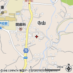 神奈川県秦野市寺山443周辺の地図