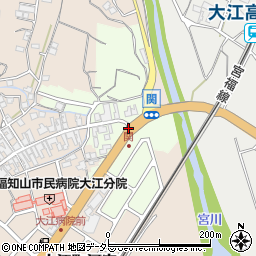 京都府福知山市大江町関周辺の地図