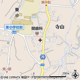 神奈川県秦野市寺山428周辺の地図