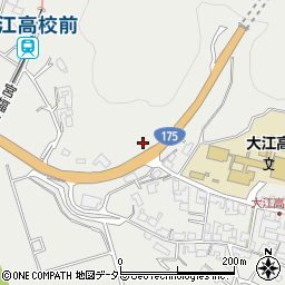 京都府福知山市大江町金屋周辺の地図