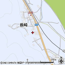 兵庫県養父市薮崎1103周辺の地図