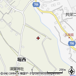 神奈川県秦野市堀西1309周辺の地図