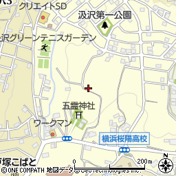 神奈川県横浜市戸塚区汲沢町1279周辺の地図