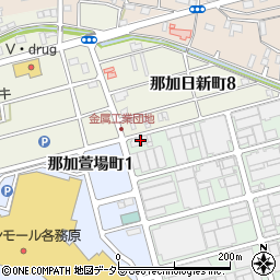 岐阜県各務原市金属団地1周辺の地図