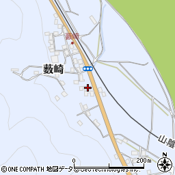 兵庫県養父市薮崎1093周辺の地図