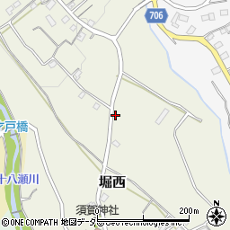 神奈川県秦野市堀西1328周辺の地図