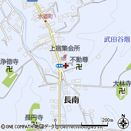 長南郵便局周辺の地図