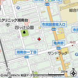 クリオ湘南台壱番館周辺の地図