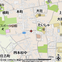 島根県出雲市大社町杵築南本町1141-4周辺の地図