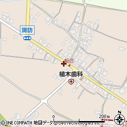 鳥取県米子市諏訪209周辺の地図