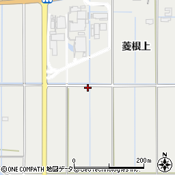 島根県出雲市大社町菱根257周辺の地図