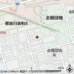 岐阜県各務原市金属団地19周辺の地図