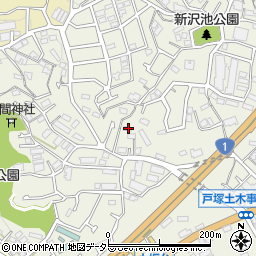 神奈川県横浜市戸塚区戸塚町3378周辺の地図