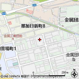 岐阜県各務原市金属団地9周辺の地図