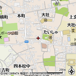 島根県出雲市大社町杵築南本町1142-2周辺の地図