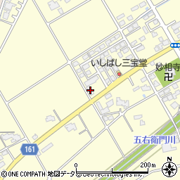 島根県出雲市斐川町上直江454周辺の地図