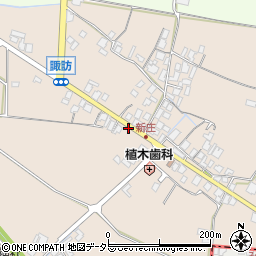 鳥取県米子市諏訪208周辺の地図