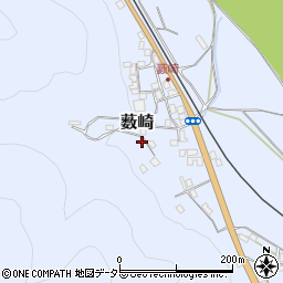 兵庫県養父市薮崎1254周辺の地図