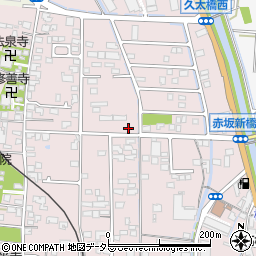 岐阜県大垣市赤坂町3127周辺の地図