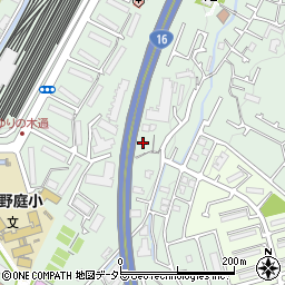 神奈川県横浜市港南区野庭町395-1周辺の地図