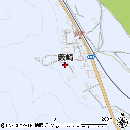 兵庫県養父市薮崎1257周辺の地図