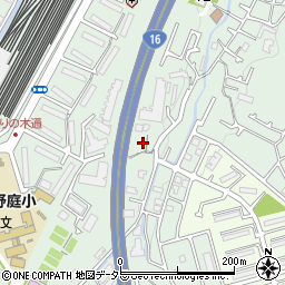 神奈川県横浜市港南区野庭町395-3周辺の地図