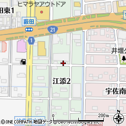岐阜県遊技業協組周辺の地図