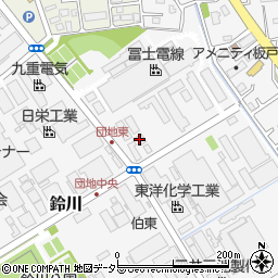 エボニック・ジャパン株式会社　伊勢原工場周辺の地図