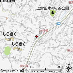 倉田コミュニティハウス周辺の地図