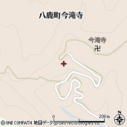 兵庫県養父市八鹿町今滝寺99周辺の地図