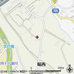 神奈川県秦野市堀西1412周辺の地図