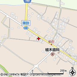 鳥取県米子市諏訪206周辺の地図
