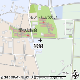 千葉県長生郡長生村岩沼88-8周辺の地図