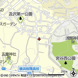 神奈川県横浜市戸塚区汲沢町1259-5周辺の地図