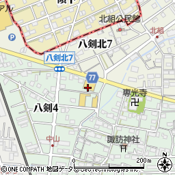 岐阜トヨペット株式会社　岐南店サービス工場周辺の地図