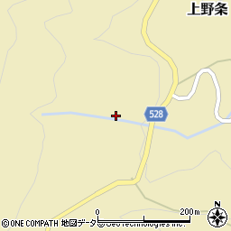 京都府福知山市上野条444周辺の地図