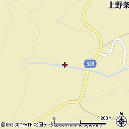 京都府福知山市上野条443周辺の地図