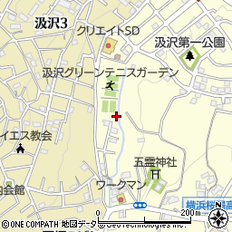 神奈川県横浜市戸塚区汲沢町1326周辺の地図
