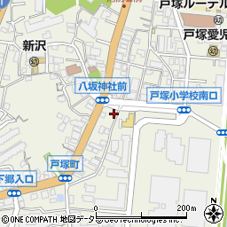 神奈川県横浜市戸塚区戸塚町3903周辺の地図