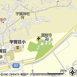 島根県安来市清井町285周辺の地図