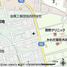 岐阜県各務原市金属団地193周辺の地図