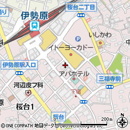 ホームオン伊勢原クリニック周辺の地図