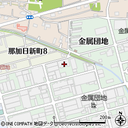 岐阜県各務原市金属団地18周辺の地図