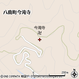兵庫県養父市八鹿町今滝寺176周辺の地図
