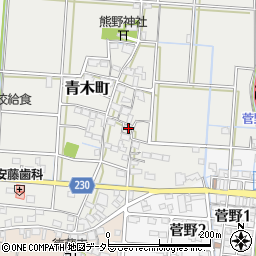 岐阜県大垣市青木町2013周辺の地図