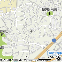 神奈川県横浜市戸塚区戸塚町3443周辺の地図